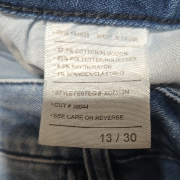 KanCan High Rise Blue Jeans - Picture 3 of 8